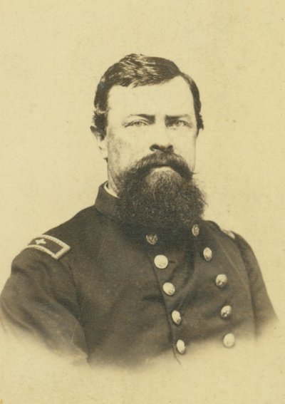 Bust Portrait of a Man in Uniform by Memphis J.W. Taft
